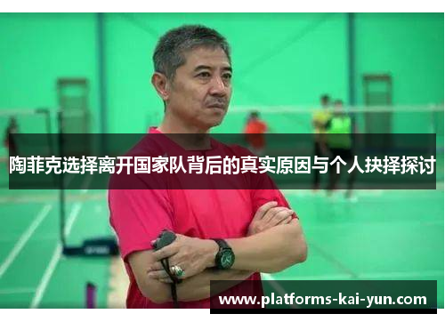 陶菲克选择离开国家队背后的真实原因与个人抉择探讨 陶菲克选择离开国家队背后的真实原因与个人抉择探讨
